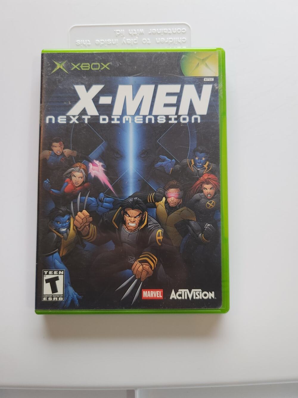 X-Men Next Dimension Original Xbox Video Game Marvel Fighting CIB Rated T Tested